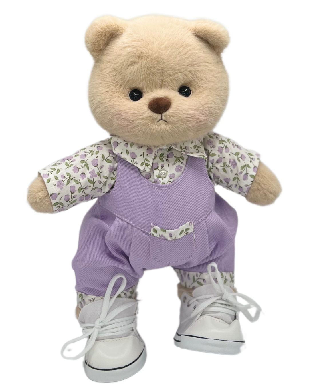 Purple Floral Formal Suit (Outfit Only)