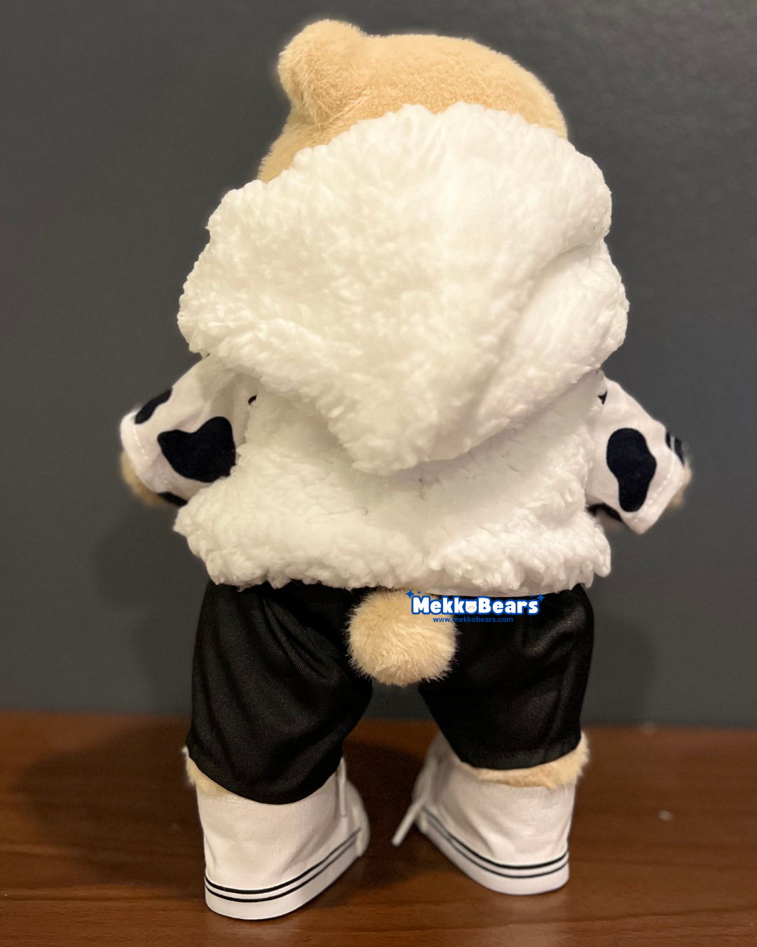 Cow Print Winter Hoodie (Outfit Only)