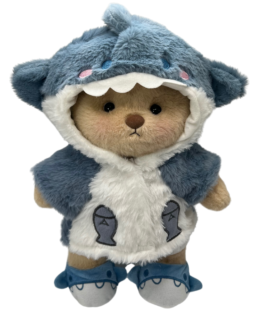 Blue Fluffy Shark Adventure Suit (Outfit Only)