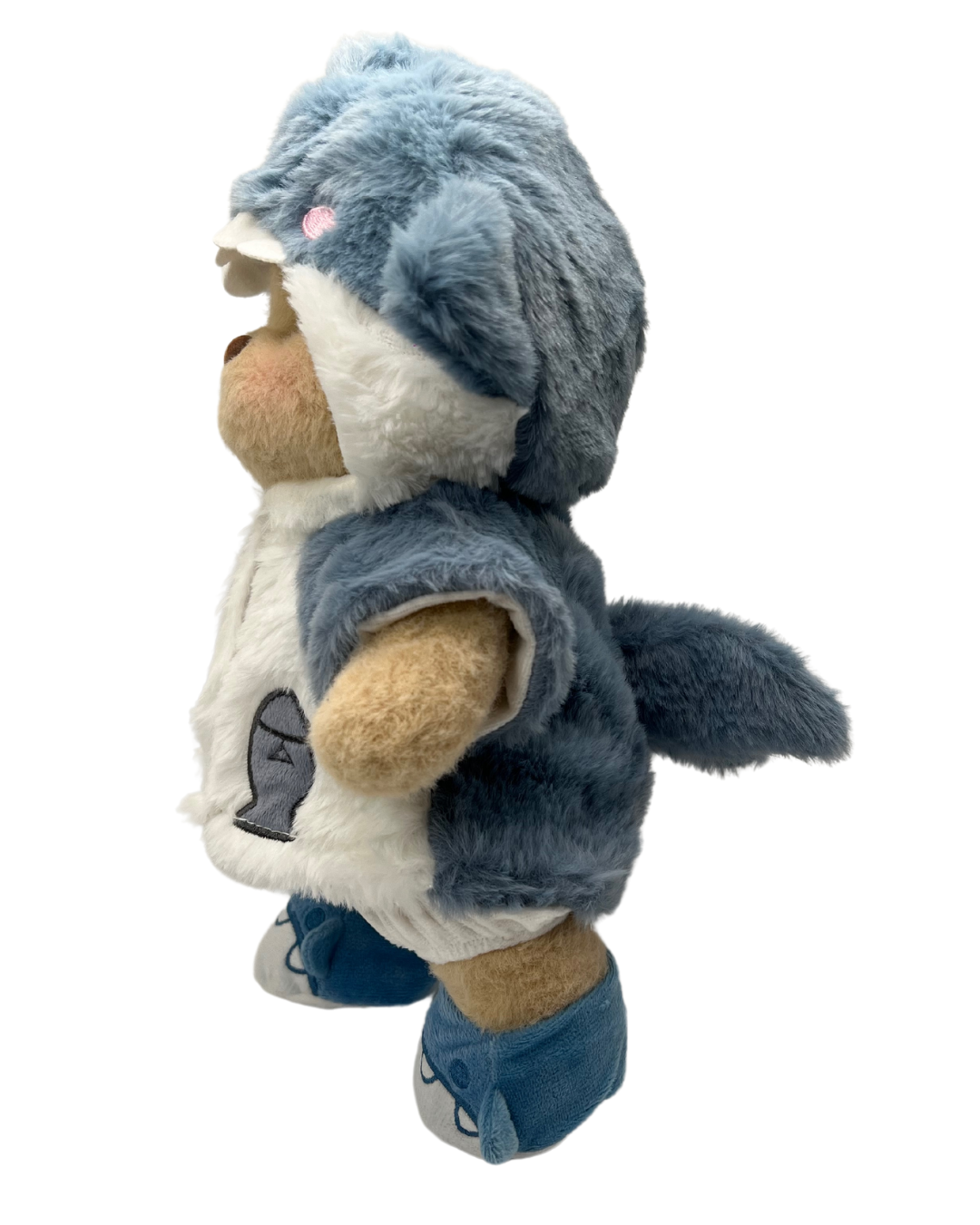 Blue Fluffy Shark Adventure Suit (Outfit Only)