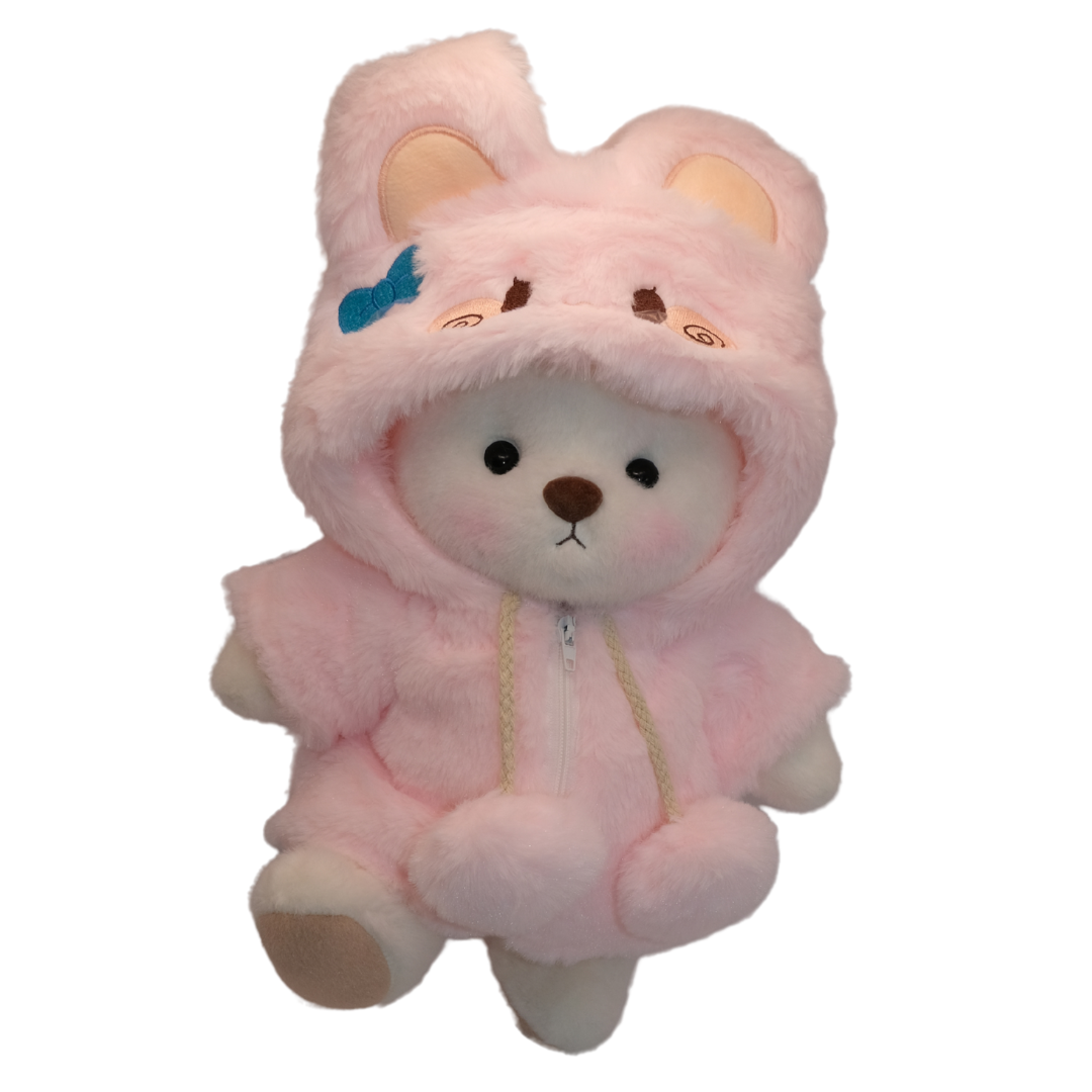 Pink Bunny Zip Coat (Clothes Only)