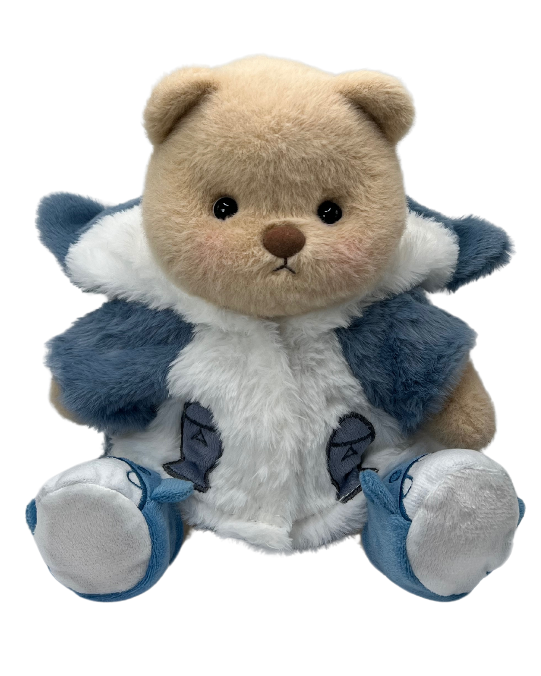 Blue Fluffy Shark Adventure Suit (Outfit Only)