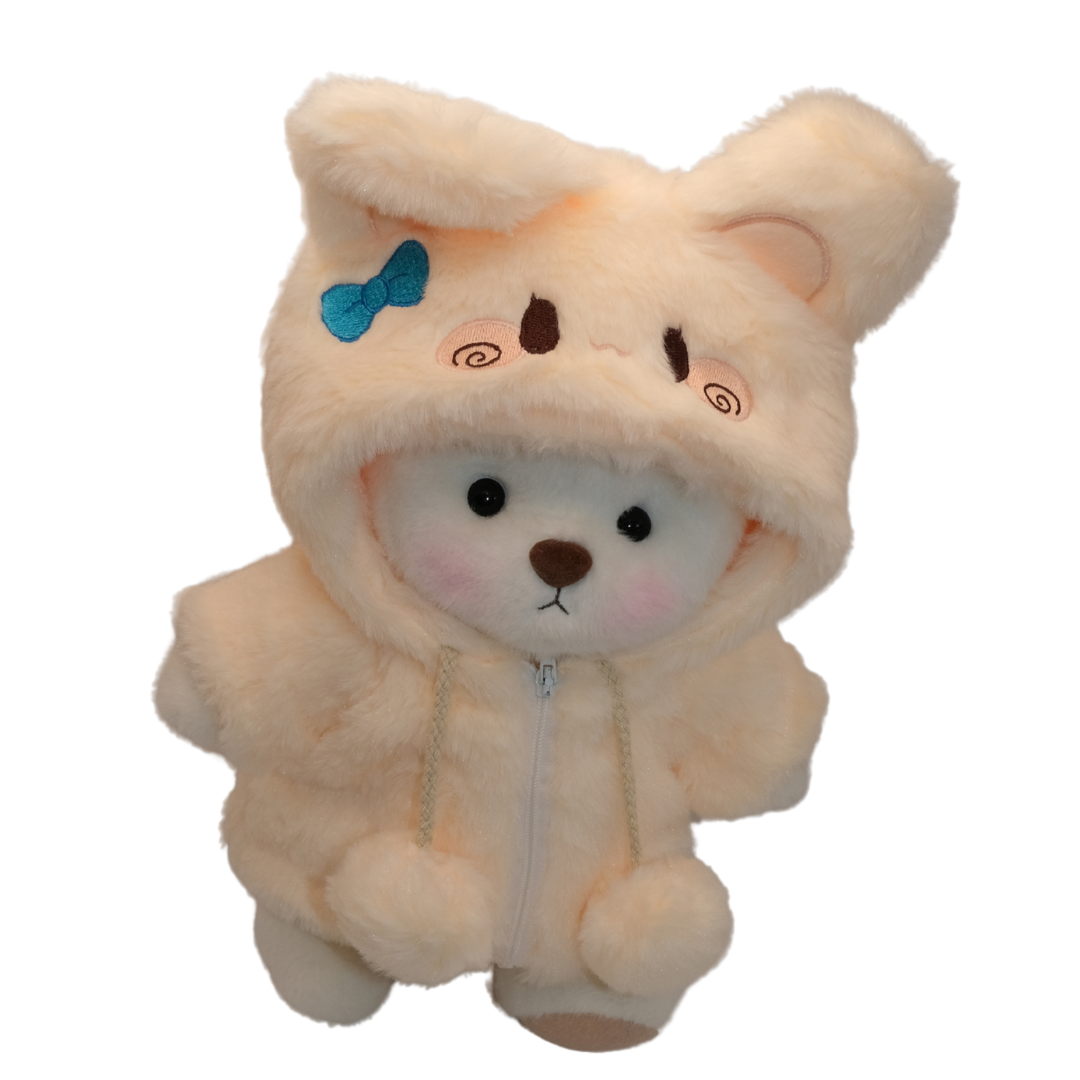 Yellow Bunny Zip Coat (Clothes Only)