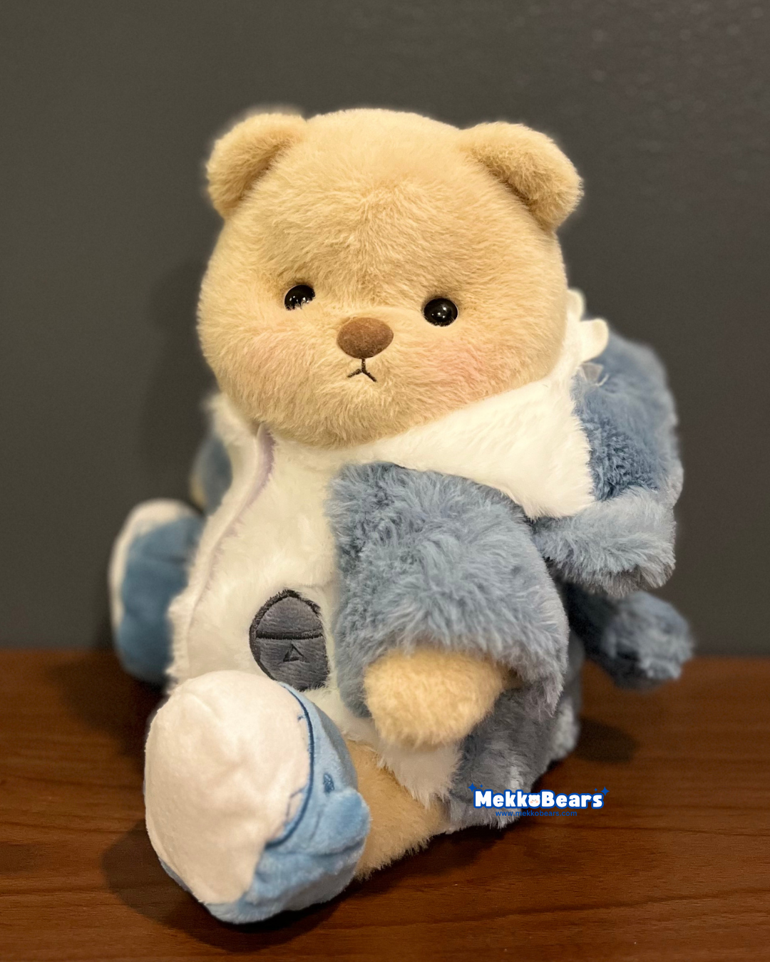 Blue Fluffy Shark Adventure Suit (Outfit Only)