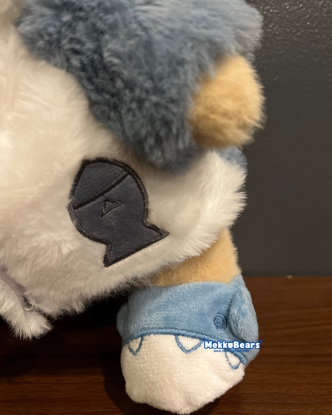 Blue Fluffy Shark Adventure Suit (Outfit Only)