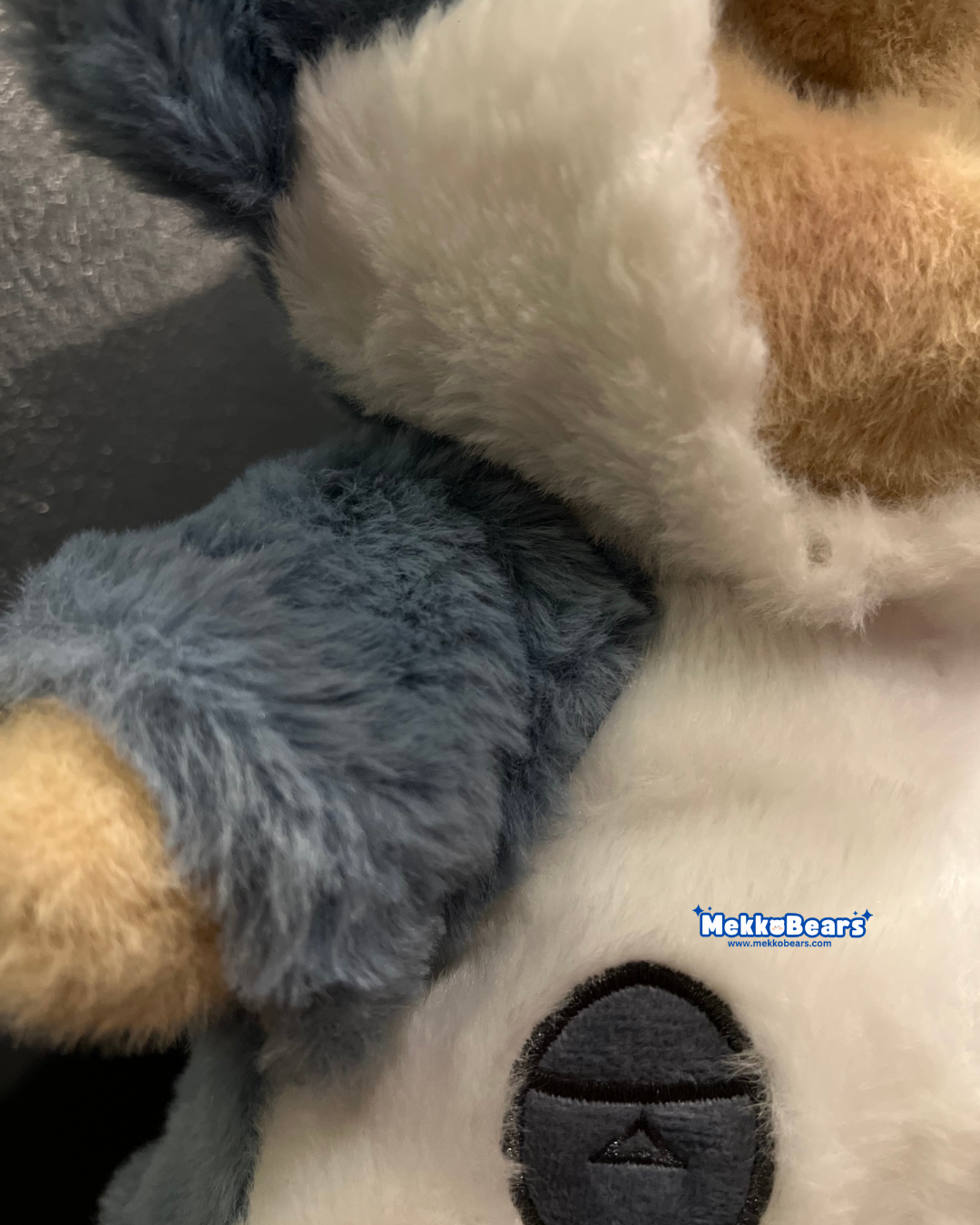 Blue Fluffy Shark Adventure Suit (Outfit Only)