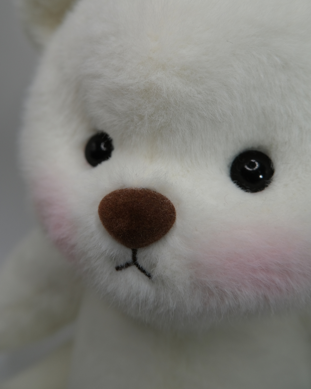 Winter White Plush Bear