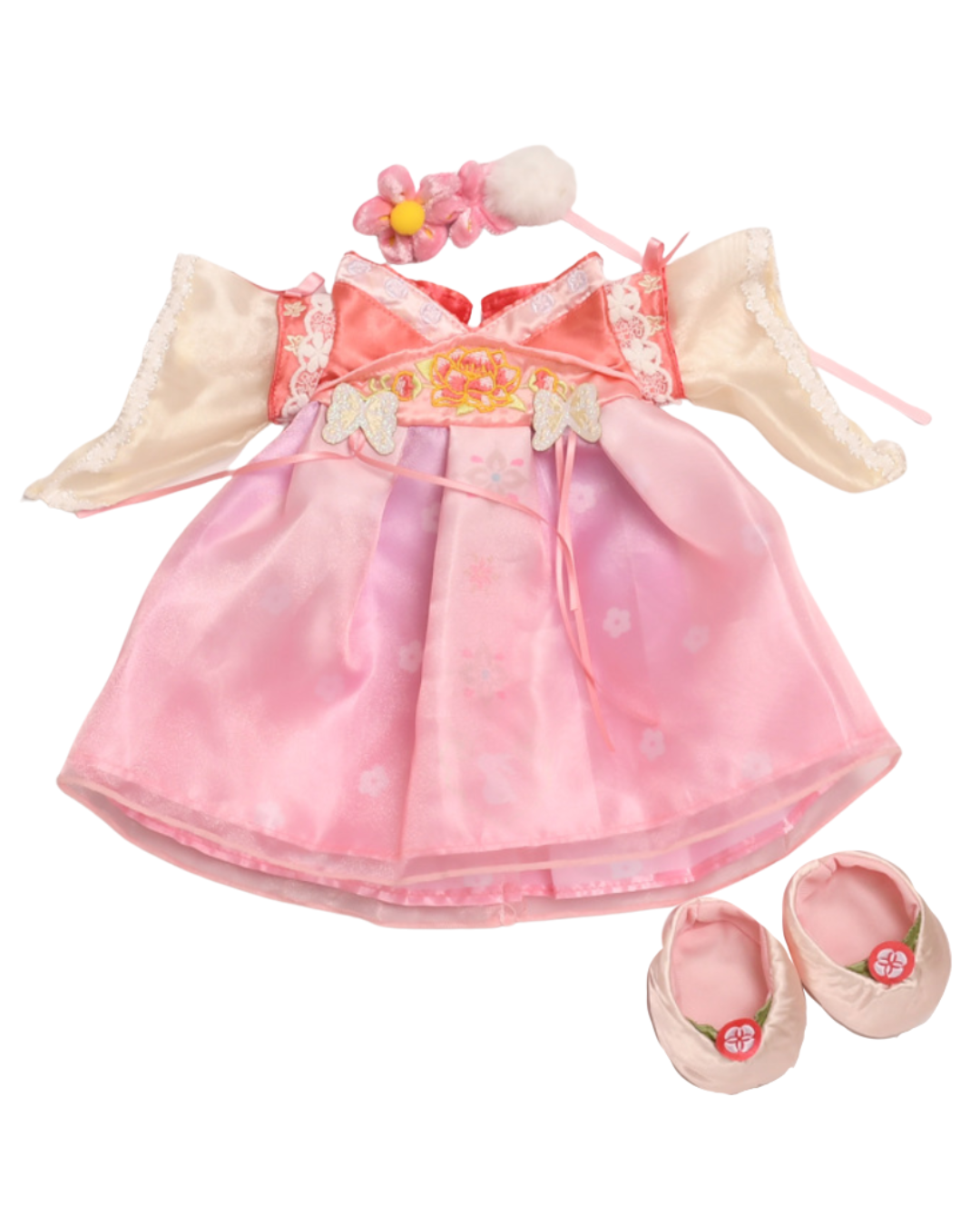 Korean Pink Hanbok (Outfit Only)