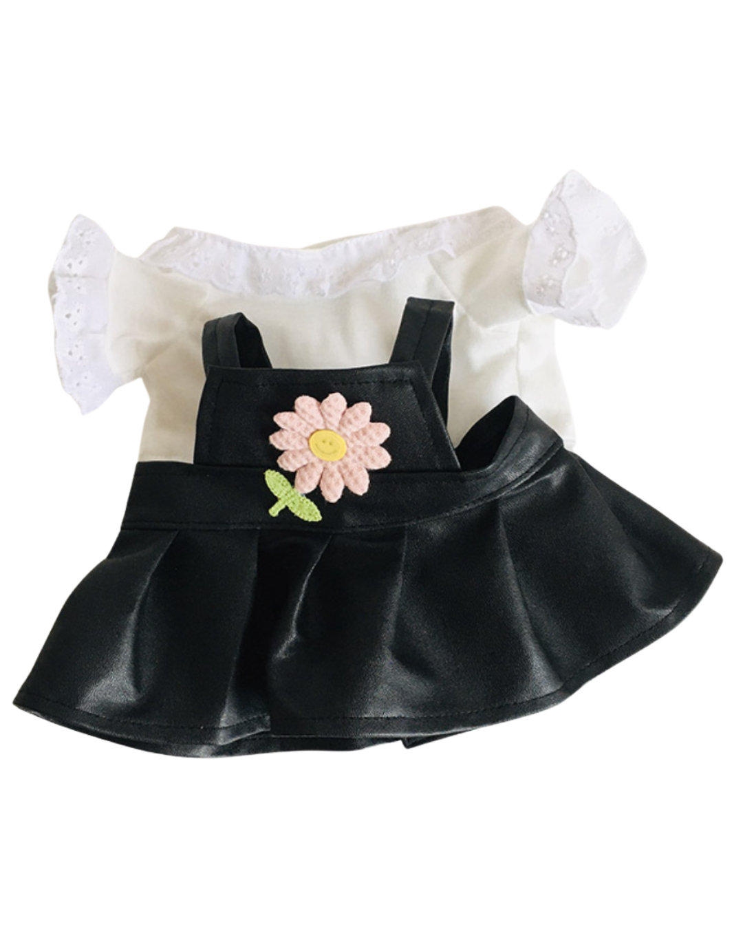 Leather Black Dress (Outfit Only)