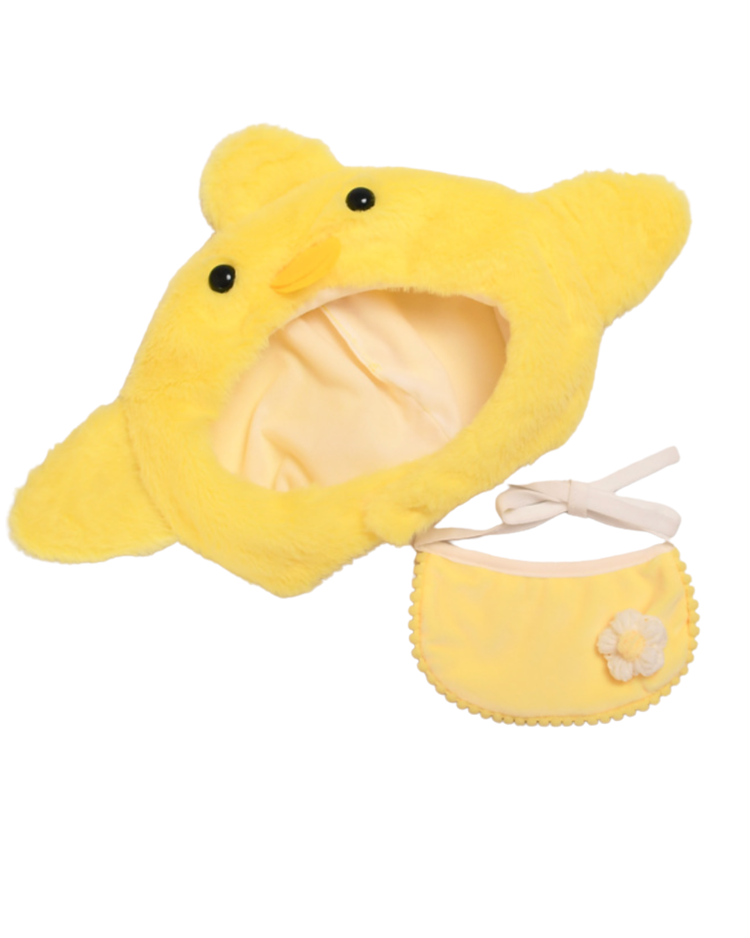 Little Chick Hat & Bib (Outfit Only)