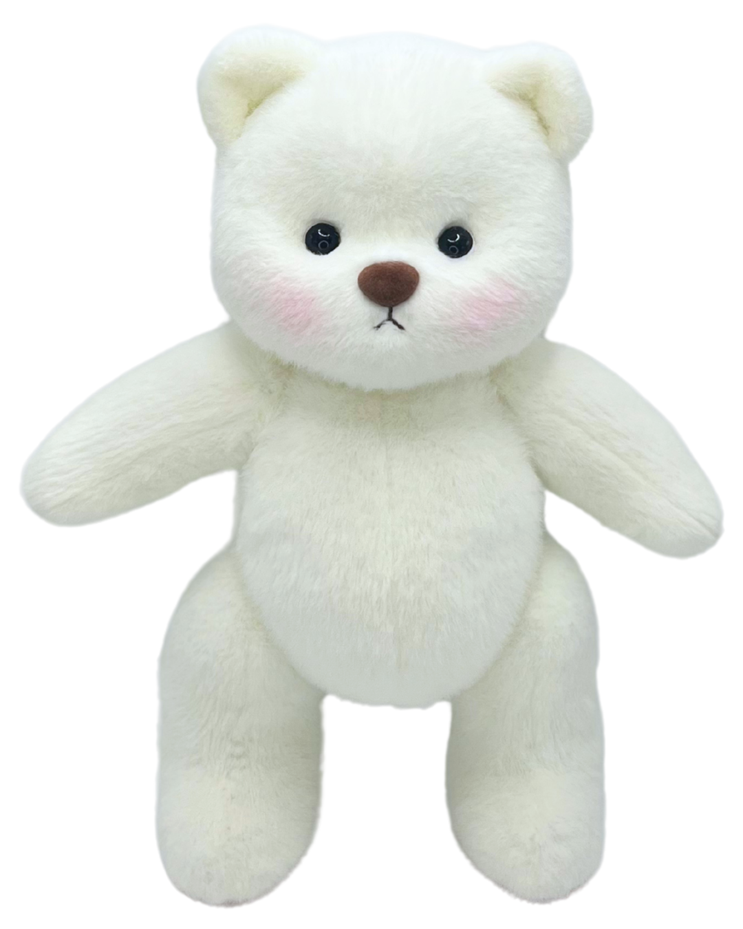 Winter White Plush Bear