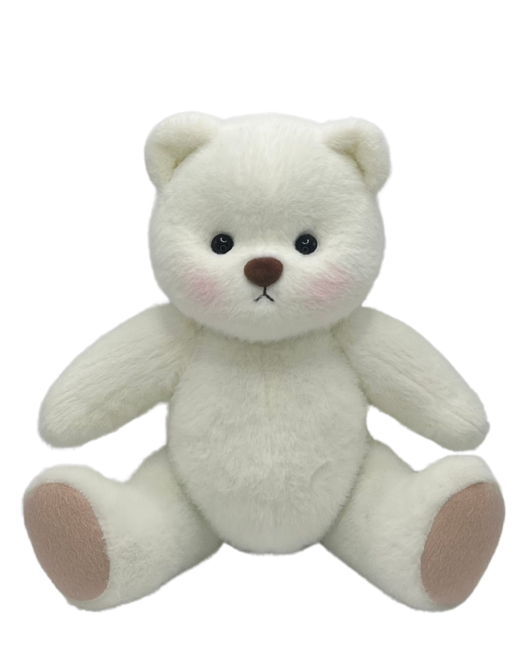 Winter White Plush Bear