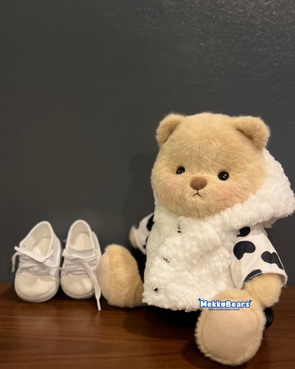 Cow Print Winter Hoodie (Outfit Only)