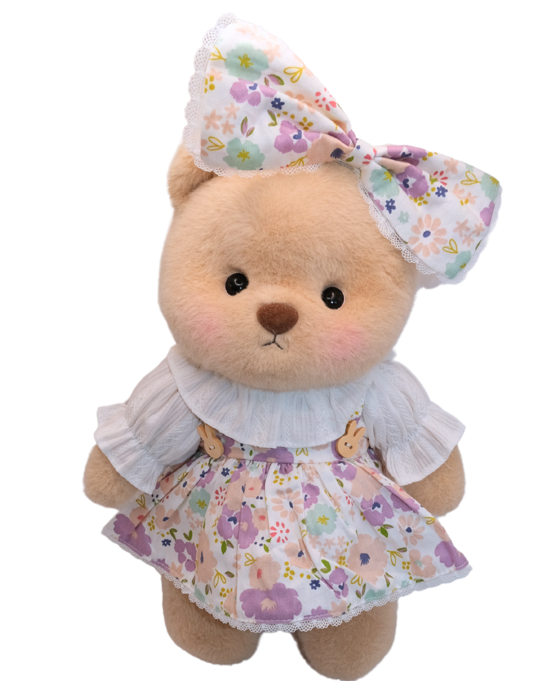 Little Miss Floral Purple Dress (Outfit Only)