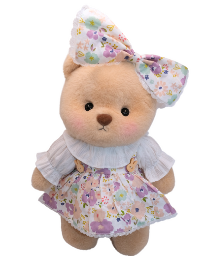 Little Miss Floral Purple Dress (Outfit Only)