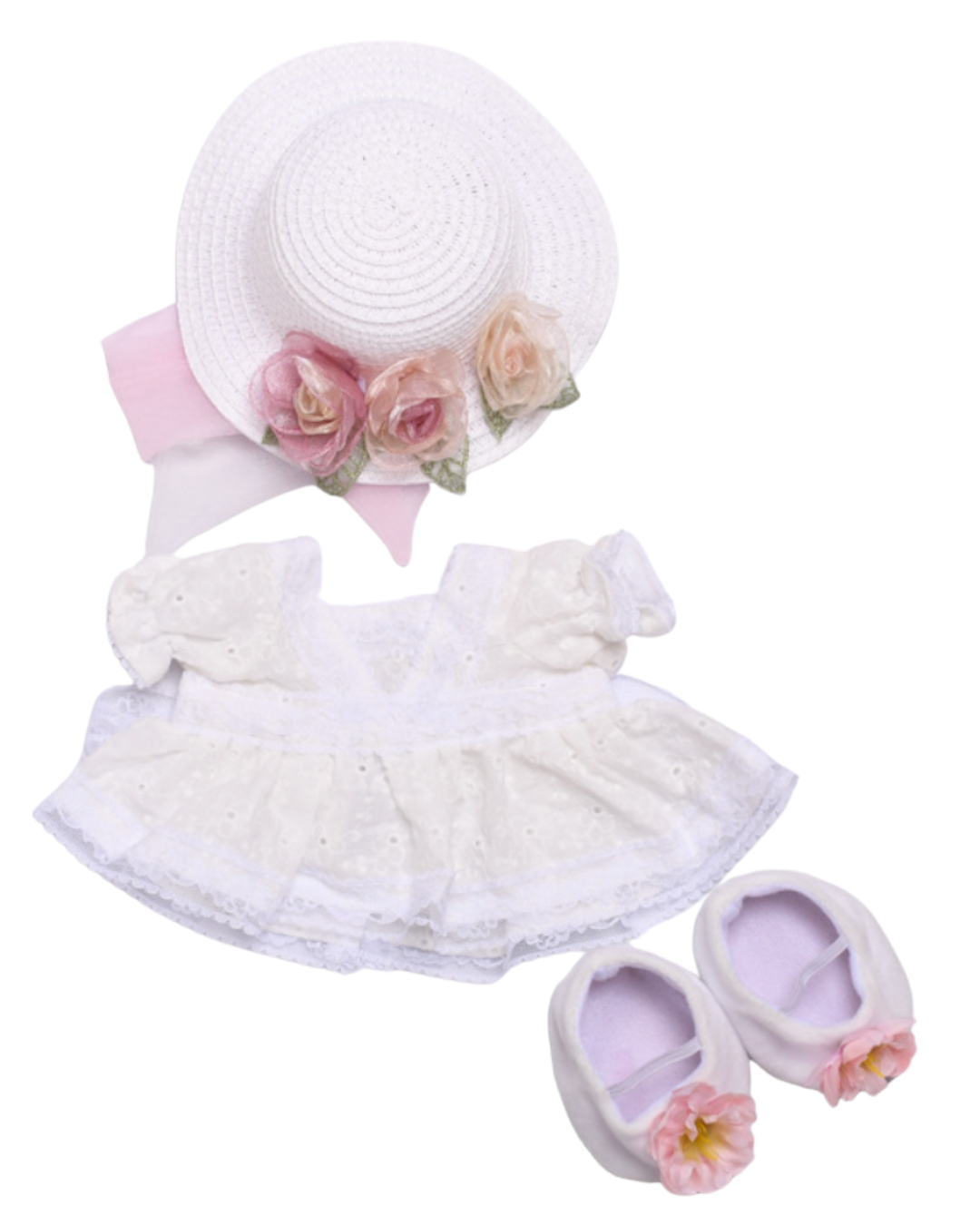 Lady White Vintage Dress (Outfit Only)