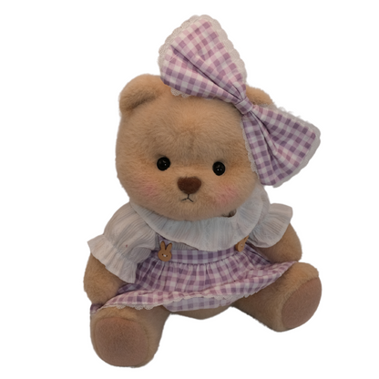 Little Miss Purple Plaid Dress (Outfit Only)
