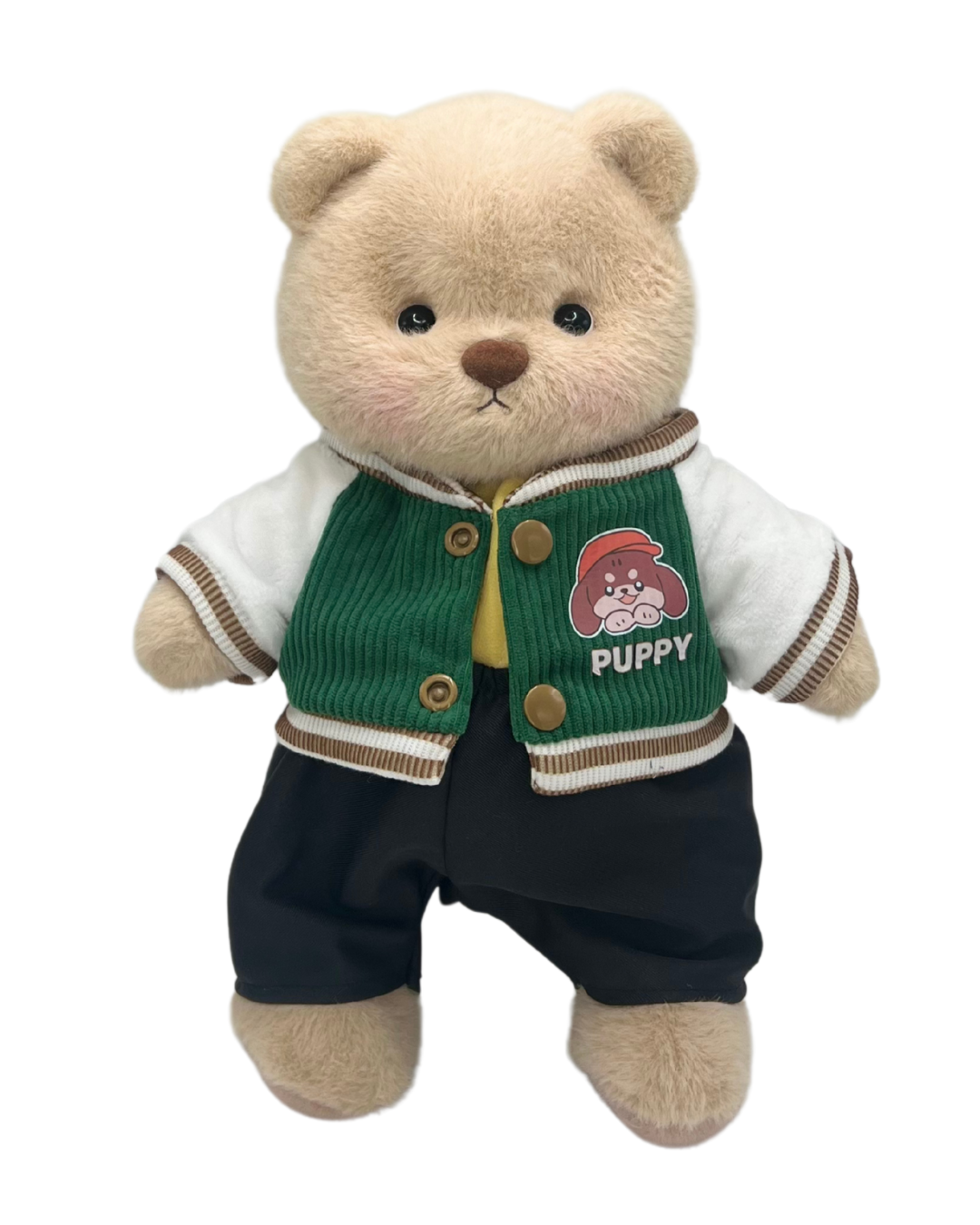 Green Puppy Varsity Jacket Set (Outfit Only)